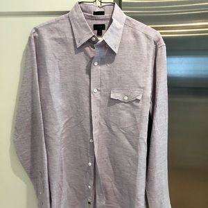 J Crew Linen Button Down